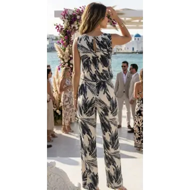 Stella Quinn Aksesuar Detay İkili Keten Takım Tasarım S 2026