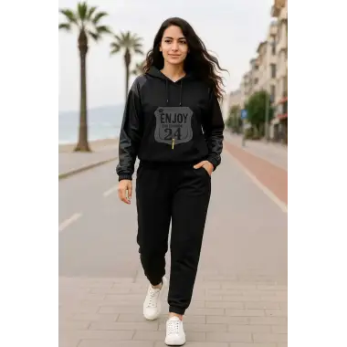 Valeria Deri Detay Eşofman Takım