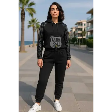 Valeria Deri Detay Eşofman Takım
