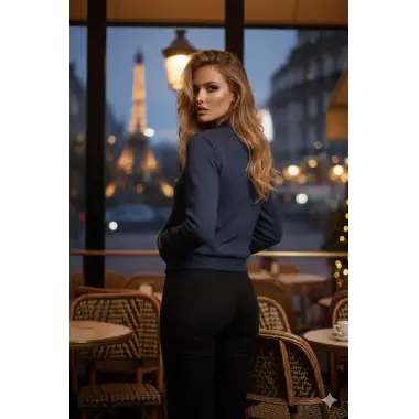 Williams Bomber Triko Cepli Fermuarlı Ceket Trend