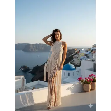 Lidya Makrome Elbise Çanta Takım Tasarım S 2026