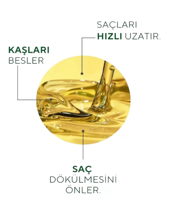 Biberiye Yağı Complexi Yıpranmış Saçlar İçin Hızlı Saç Uzatan Biotinli Saç Bakım Serumu