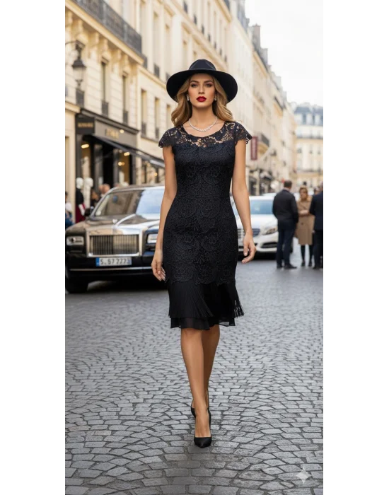 Forester İthal Güpür Elbise Tasarım S 2026