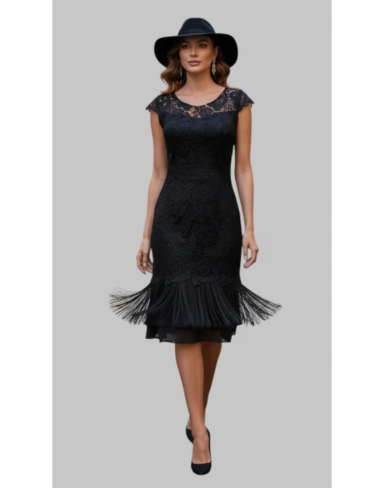 Forester İthal Güpür Elbise Tasarım S 2026