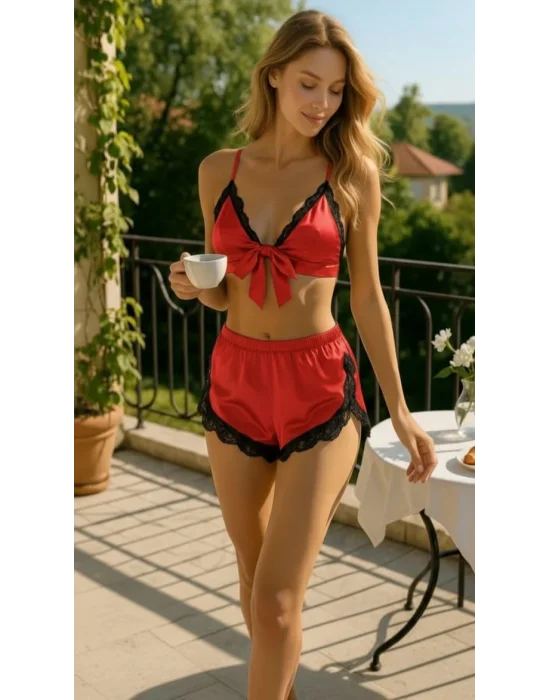 Anita Bralet İkili Gecelik Takım Tasarım