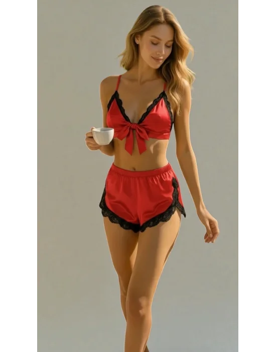 Anita Bralet İkili Gecelik Takım Tasarım