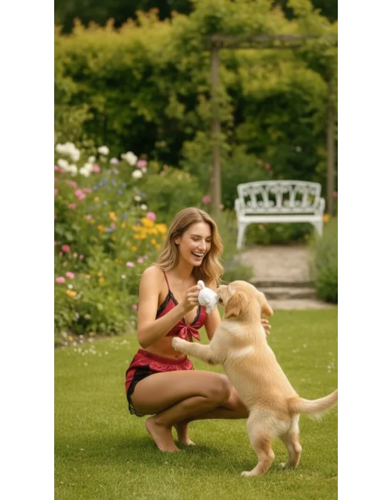 Anita Bralet İkili Gecelik Takım Tasarım