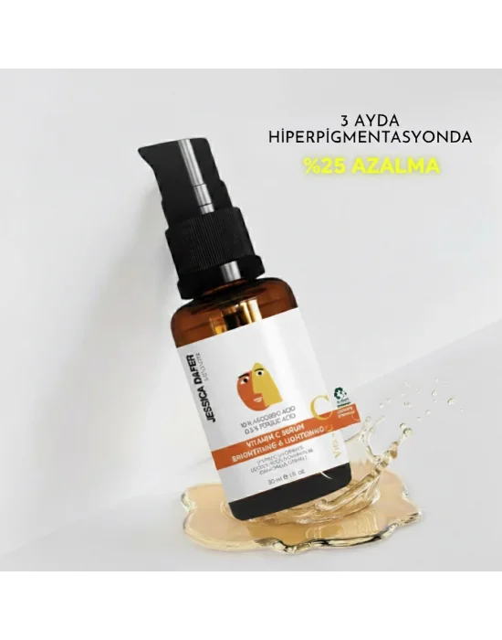 Aydınlatıcı Ve Cilt Tonu Eşitleyici C Vitamini Cilt Serumu 30 Ml