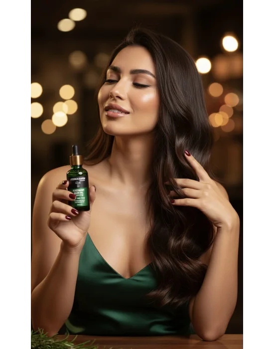 Biberiye Yağı Complexi Yıpranmış Saçlar İçin Hızlı Saç Uzatan Biotinli Saç Bakım Serumu