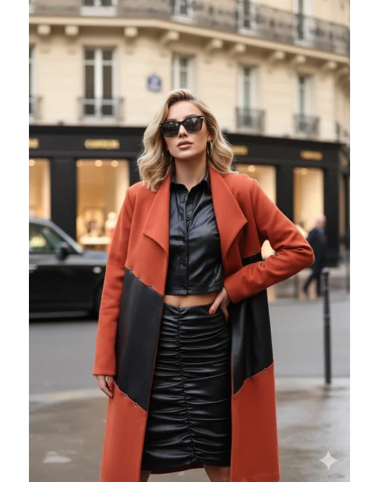 Charles Deri Detay Örme Tasarım Kaban W 2026