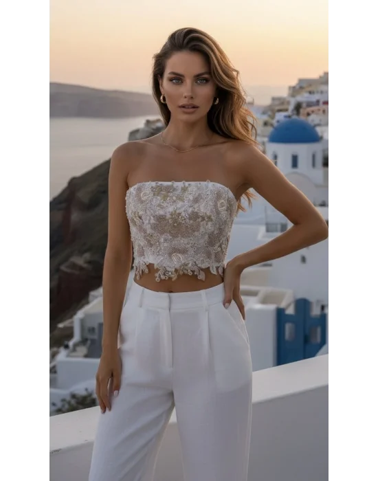 Donatello France Dantel İşlemeli Brode Tasarım S 2026