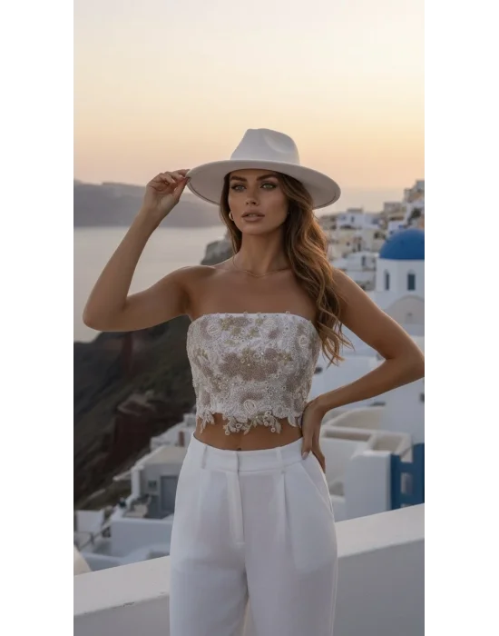 Donatello France Dantel İşlemeli Brode Tasarım S 2026