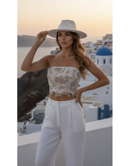 Donatello France Dantel İşlemeli Brode Tasarım S 2026