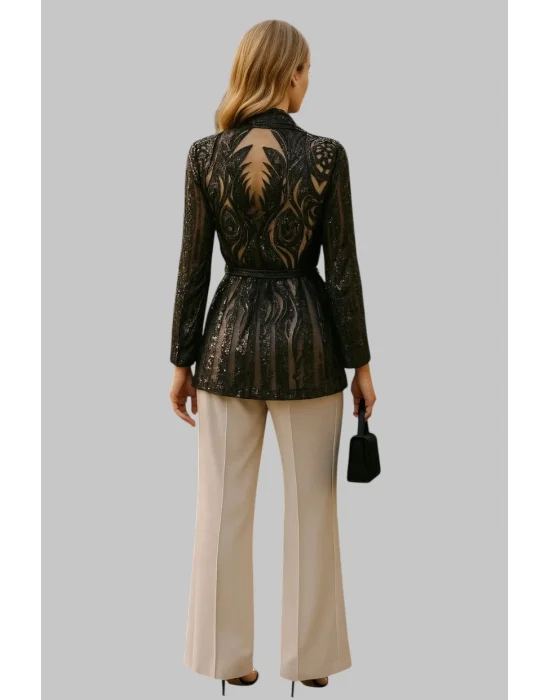 Jessica Dafer Paris Özel Tasarım Payet Ceket