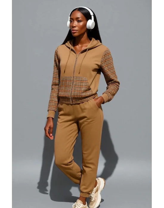 Katrin İkili Kapüşonlu Pantonlu Spor Takım