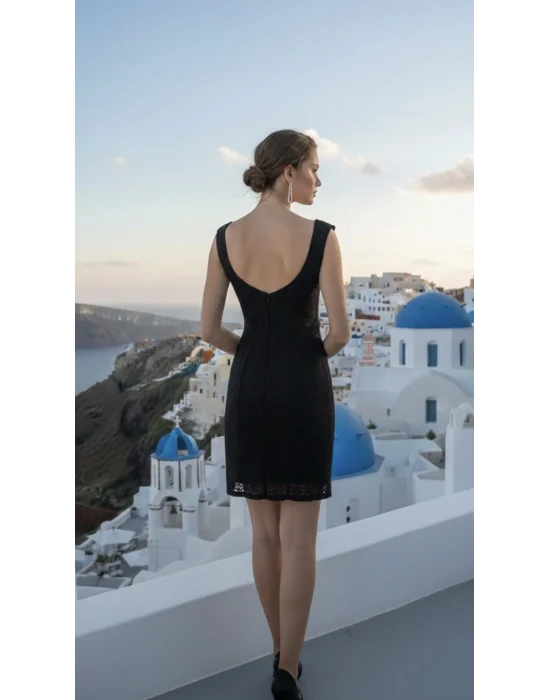 Leonardo Güpür Tül Detay Elbise Tasarım S 2026