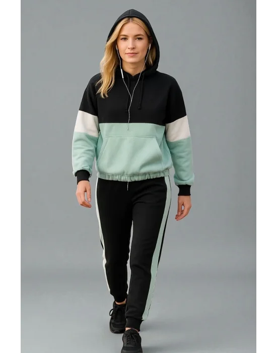 Nicci Mint Bloklu Eşofman Takım