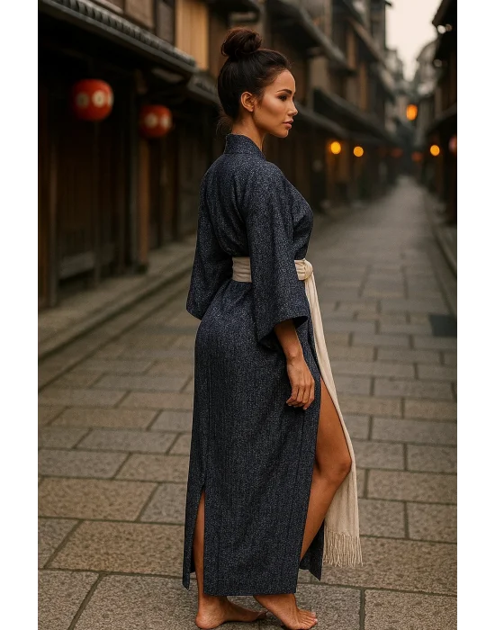 Niki bianco İthal Kimono Tasarım W 2026