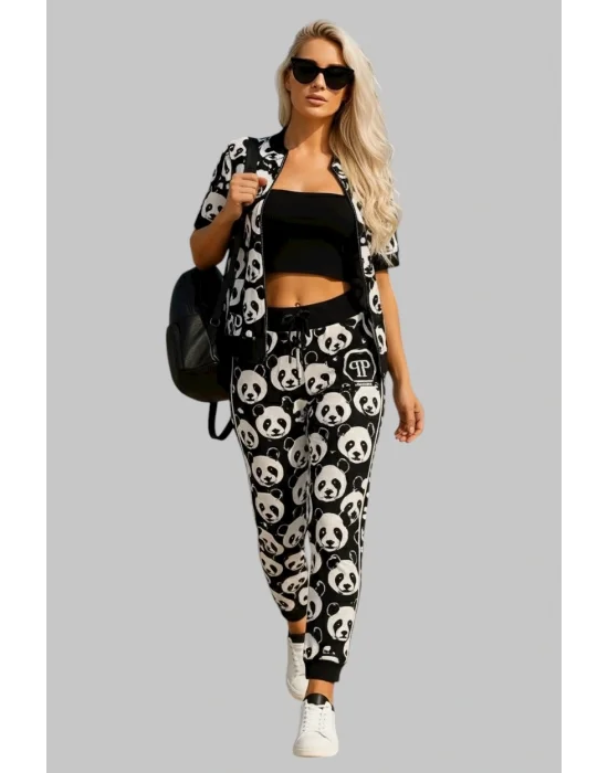 Pamela Panda Desen Eşofman Takım