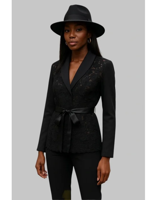 Simone Şal Yaka Özel Tasarım Ceket W 2026