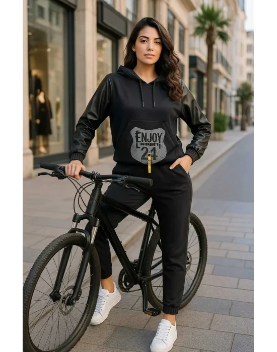 Valeria Deri Detay Eşofman Takım