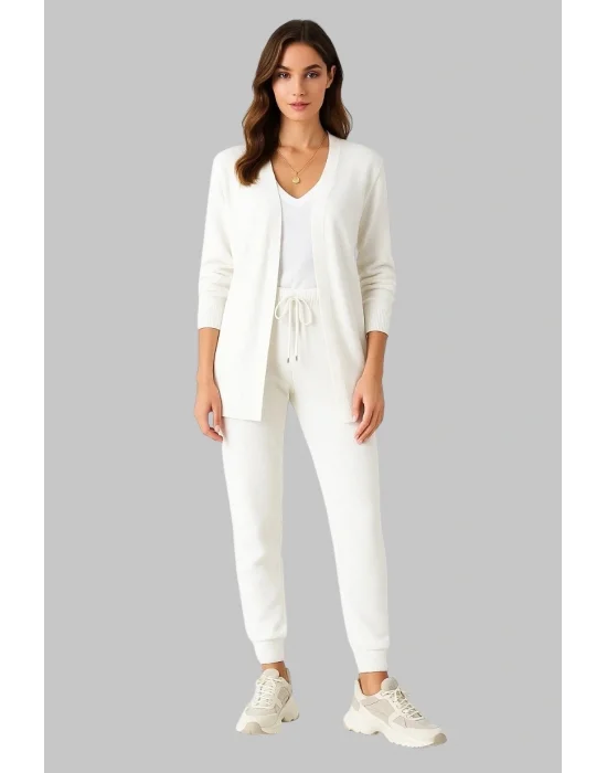 White Angel 3’lü Triko Takım Tasarım