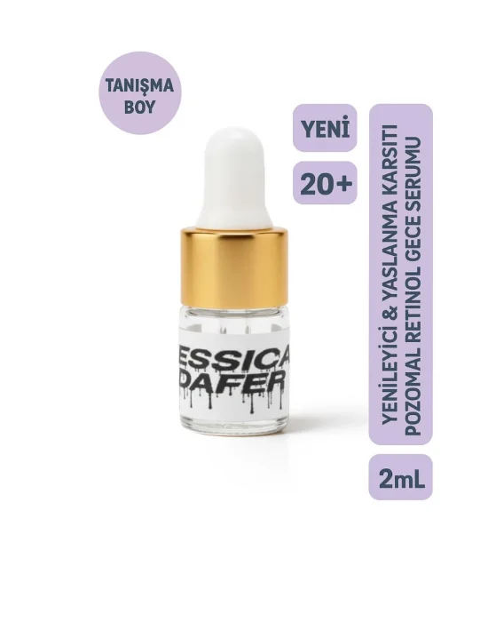 Yenileyici & Yaşlanma karşıtı Lipozomal Retinol Gece Serumu (Tanışma Serumu 2 ML)
