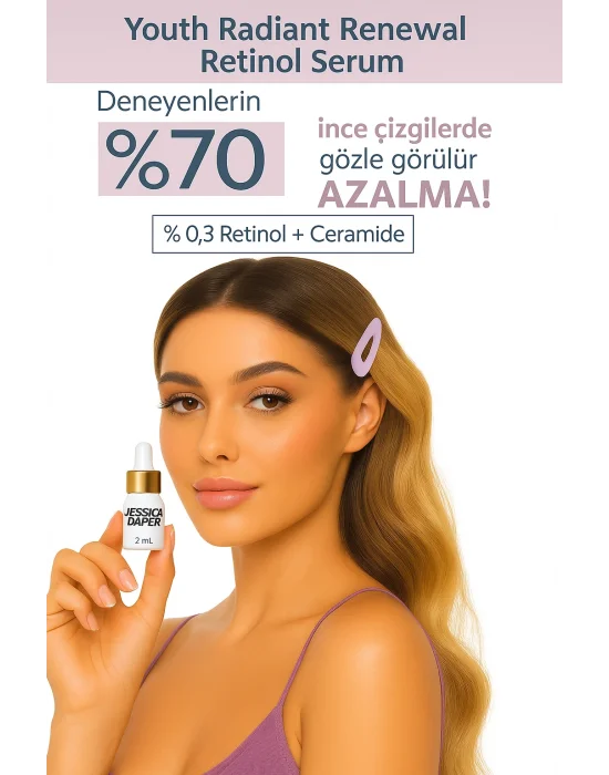Yenileyici & Yaşlanma karşıtı Lipozomal Retinol Gece Serumu (Tanışma Serumu 2 ML)