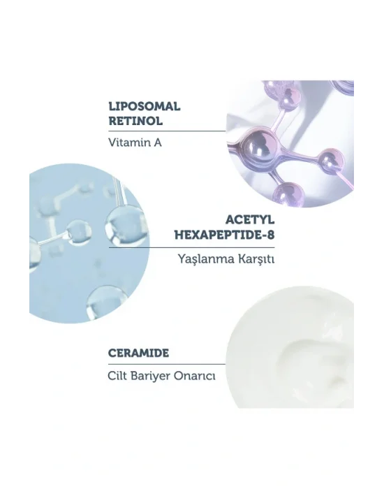 Yenileyici & Yaşlanma karşıtı Lipozomal Retinol Gece Serumu (Tanışma Serumu 2 ML)