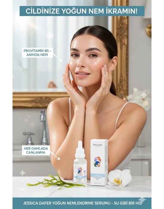 Yoğun Nemlendirme Ve Dolgun Görünüm Etkili Yenileyici Hyalüronik Asit Cilt Bakım Serumu 30 Ml