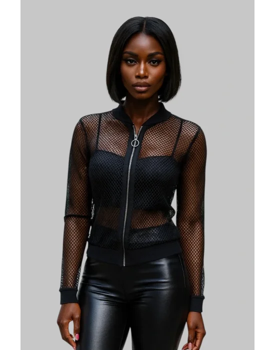 Zaya File Detay Fermuarlı Tasarım Ceket W 2026