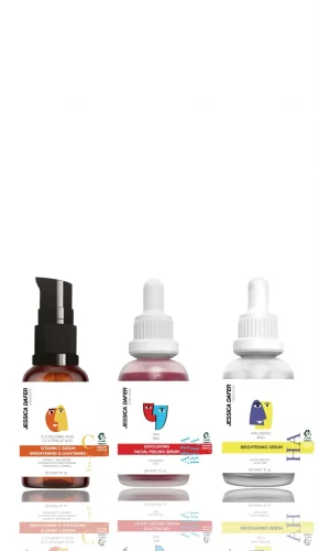 Canlandırıcı, Koyu Lekelerde Etkili, Renk Tonu Eşitlemeye Yardımcı Cilt Bakım Seti