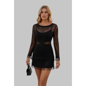 Blaire İthal Tül Payet İşlemeli Tasarım Bluz W 2026