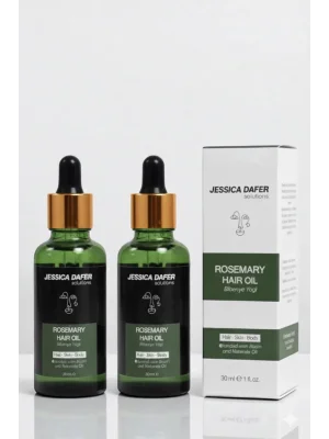 2’li Biberiye Yağı Yıpranmış Saçlar İçin Biotin Özlü Saç Bakım Serum Seti