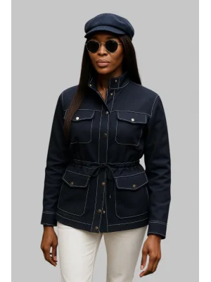 Adriana Dikiş Detaylı Gabardin Ceket Tasarım W 2026