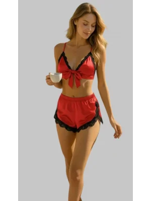 Anita Bralet İkili Gecelik Takım Tasarım