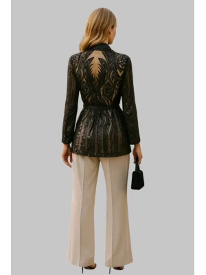 Jessica Dafer Paris Özel Tasarım Payet Ceket