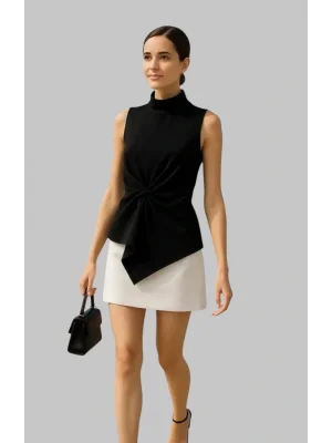 Sonata Krep Saten Bluz W 2026