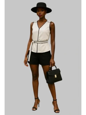 Vanessa Lercivert biyeli kuşaklı Tasarım İkili Takım W 2026