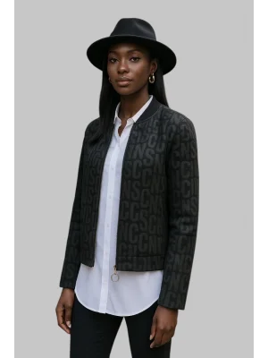 Vista Bomber Ceket Harf Karakter Detay 2026 Tasarım