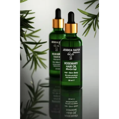 2’li Biberiye Yağı Yıpranmış Saçlar İçin Biotin Özlü Saç Bakım Serum Seti