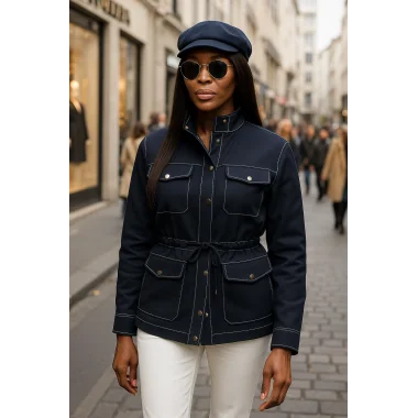 Adriana Dikiş Detaylı Gabardin Ceket Tasarım W 2026