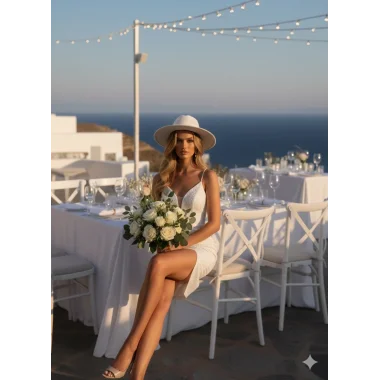 Elenor İthal Dantel Elbise Tasarım S 2026