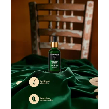 Biberiye Yağı Complexi Yıpranmış Saçlar İçin Hızlı Saç Uzatan Biotinli Saç Bakım Serumu