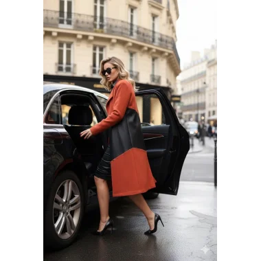 Charles Deri Detay Örme Tasarım Kaban W 2026