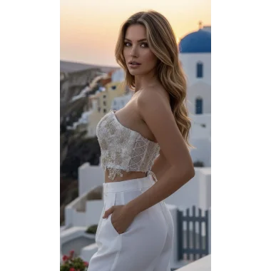 Donatello France Dantel İşlemeli Brode Tasarım S 2026