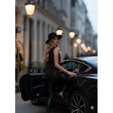 Giulia İthal Şifon Tül İşlemeli Tasarım Bluz S 2026