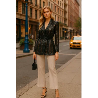 Jessica Dafer Paris Özel Tasarım Payet Ceket