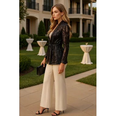 Jessica Dafer Paris Özel Tasarım Payet Ceket