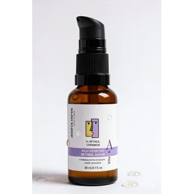 Kırışıklık Karşıtı, Onarıcı Retinol (A vitamini) Gece Serumu 30 ML (%1 Retinol + Ceramide) Cilt Bakım Seti